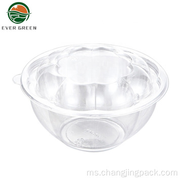 Plastik Berkhidmat Salad Pakaian Togo Bowl